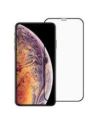 ıphone13pro max Uyumlu Temperli Cam Tam Kaplayan Ekran Koruyucu (siyah)