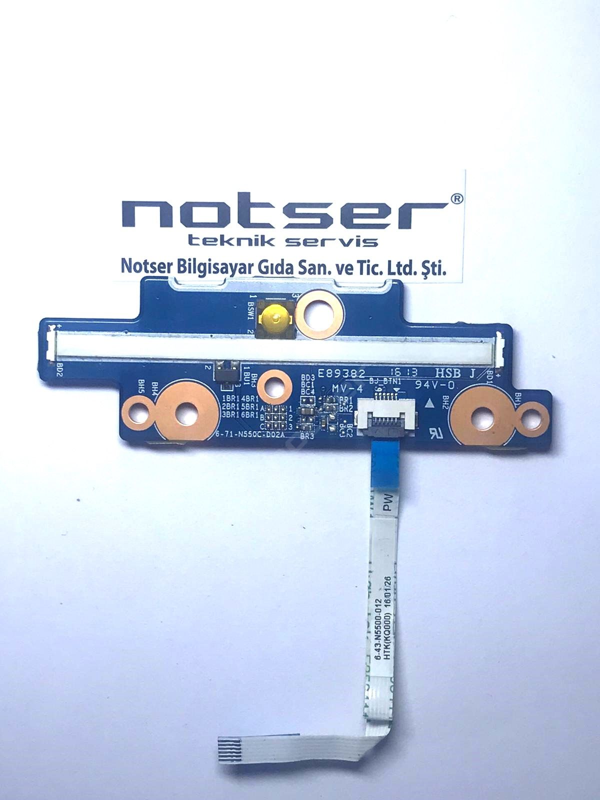 Monster Abra  A5 V6.2. 6-71-N550C-D02A Power Buton