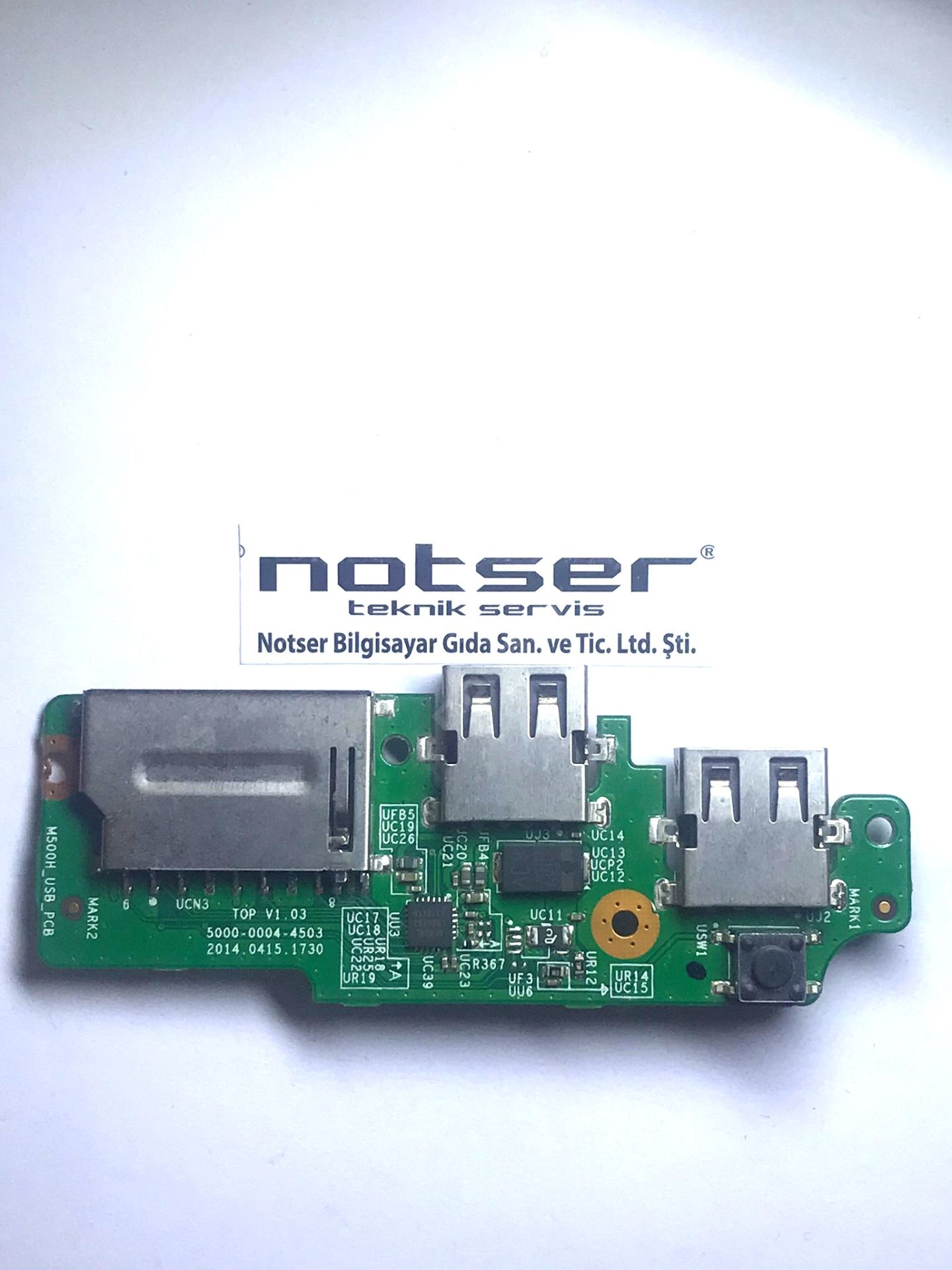 Casper CBL CLC 5000-0004-4503 Usb/Power Buton Board