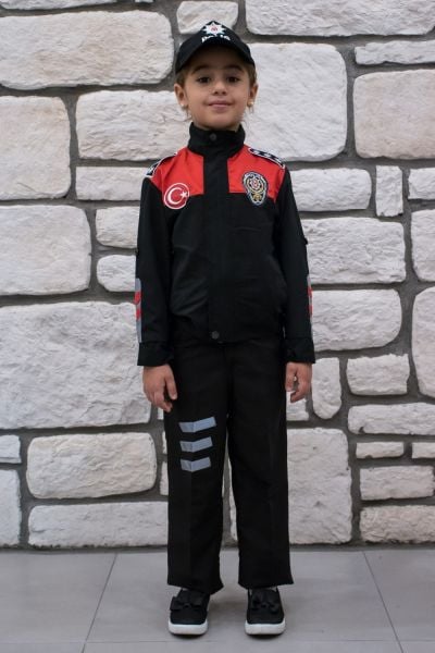 Çocuk Yunus Polis Kıyafeti