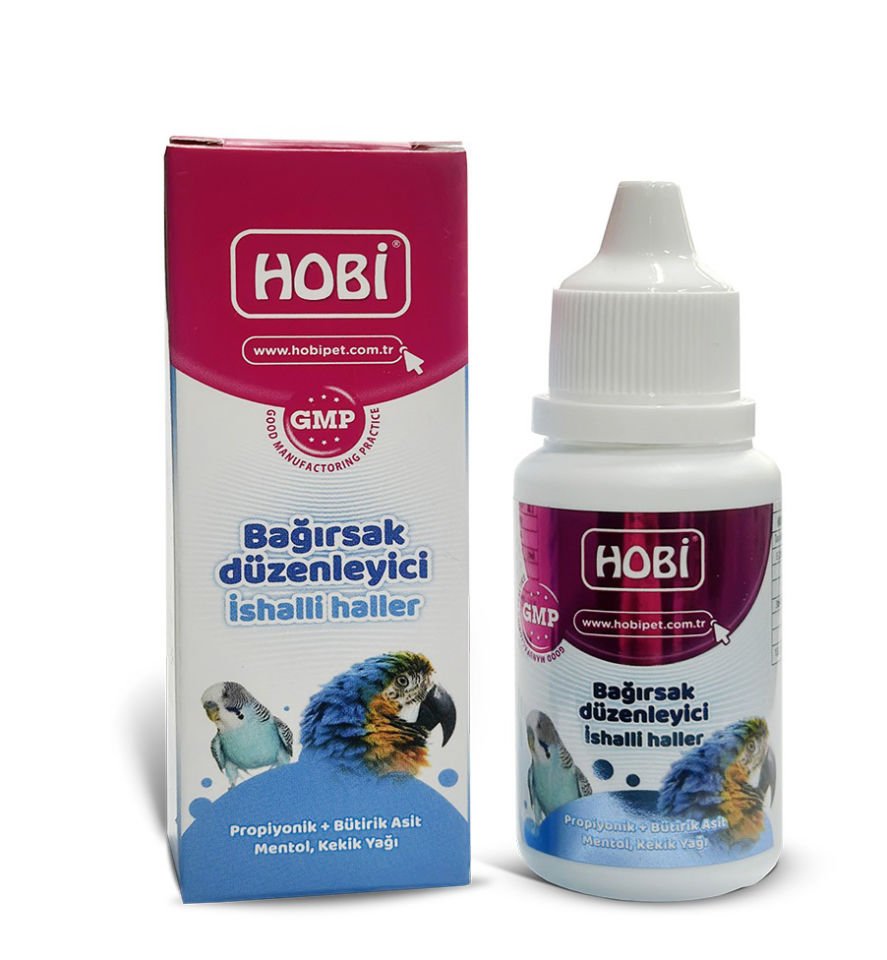 Hobi Kafes Kuşları İçin Bağırsak Düzenleyici 30 Ml