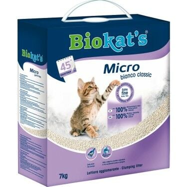 Biokat's Micro Bianco Classic Kedi Kumu 7 Kg