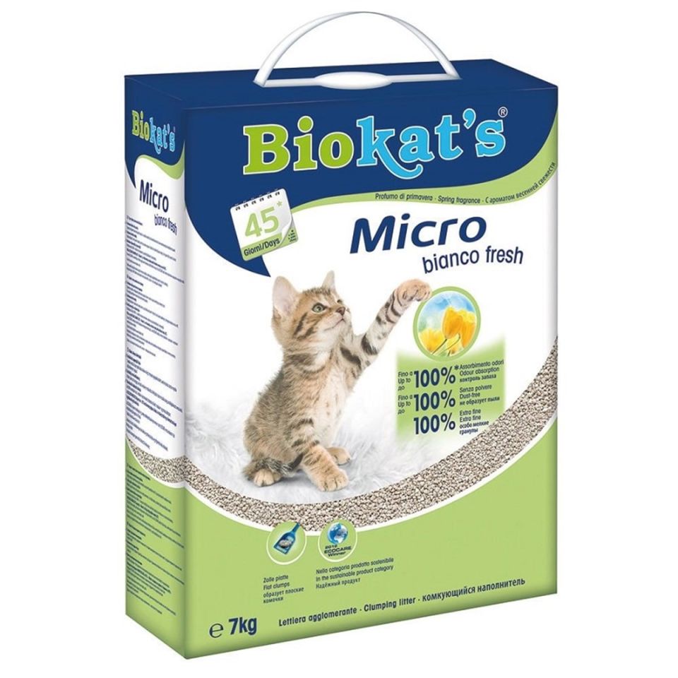 Biokat's Micro Bianco Fresh Kedi Kumu 7 Kg