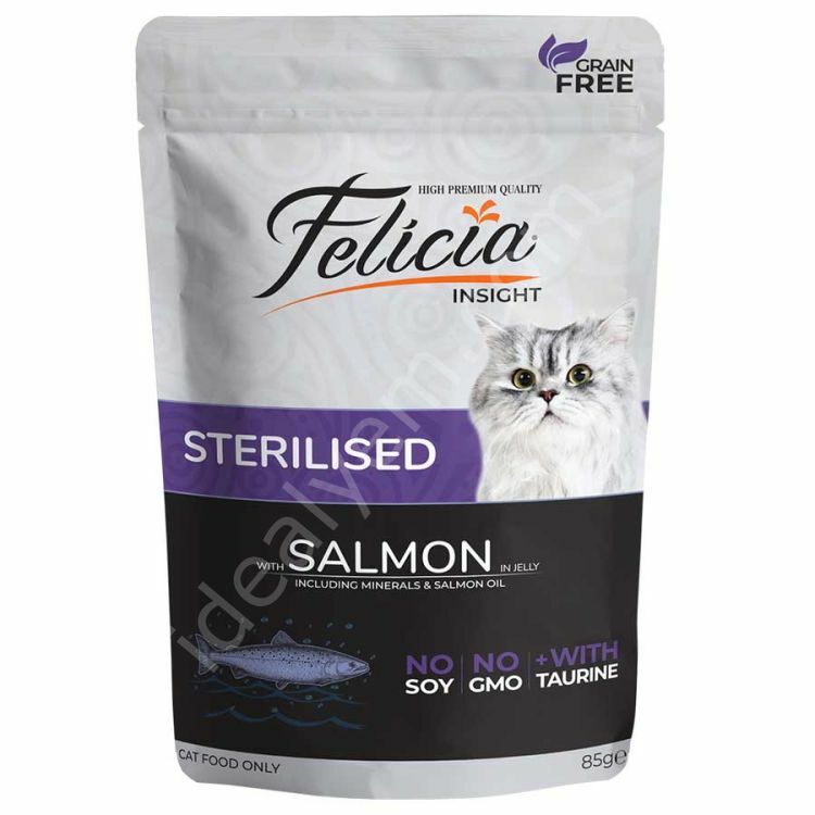 Felicia Somonlu Sterilised Kedi Pouch Mama 85 Gr