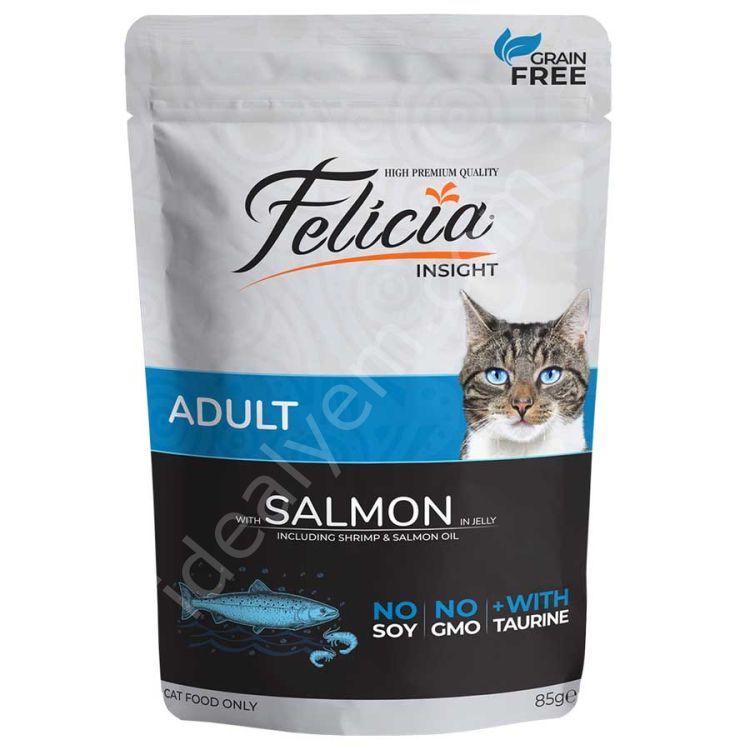 Felicia Somonlu Kedi Pouch Mama 85 Gr