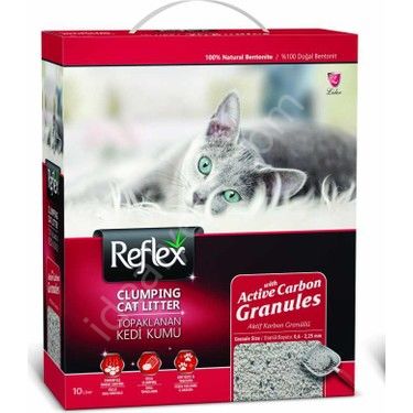 Reflex Granül Aktif Karbonlu Süper Topaklanan Kedi Kumu 10lt