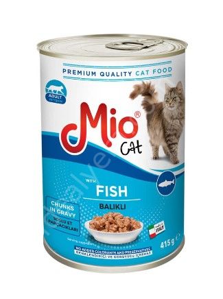 Mio Balıklı Yetişkin Kedi Konservesi 415 Gr