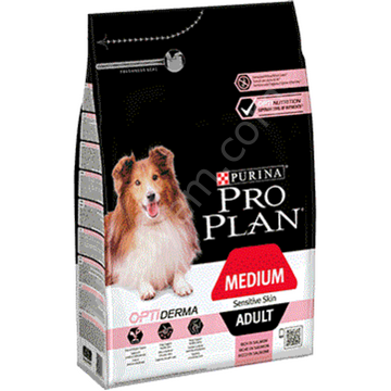 Pro Plan Medium Sensitive Skin Somonlu Yetişkin Köpek Maması 14 kg