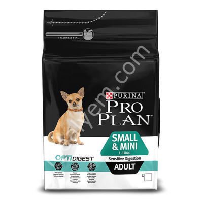 Pro Plan Small&Mini Sensitive Digestion Kuzulu Küçük Irk Yetişkin Köpek Maması 3 kg