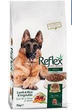 Reflex Kuzulu Pirinçli ve Sebzeli Köpek Maması 15 kg