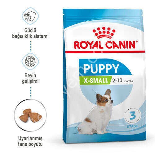 Royal Canin X-Small Küçük Irk Yavru Köpek Maması 3kg