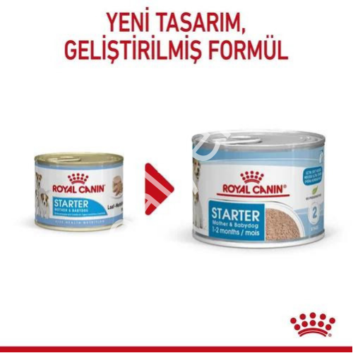 Royal Canin Starter Anne ve Yavru Köpek Konservesi 195 gr