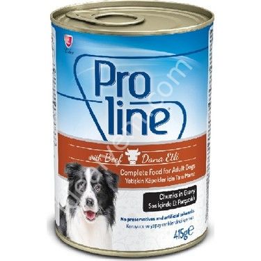 ProLine Dana Etli Yetişkin Köpek Konservesi 415gr