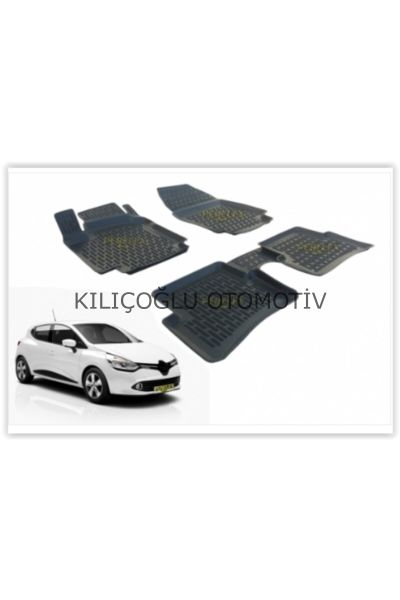 Perflex Pxm-rn04 Paspas 3d X-mat Havuzlu Renault Clıo 4 13 Siyah Renault - Dacıa