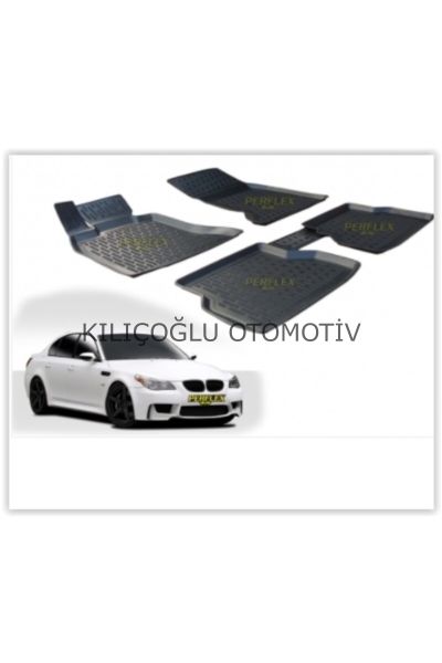 Paspas 3d Perflex Havuzlu Bmw E60 5 Serisi 2004-2010 Siyah Renk