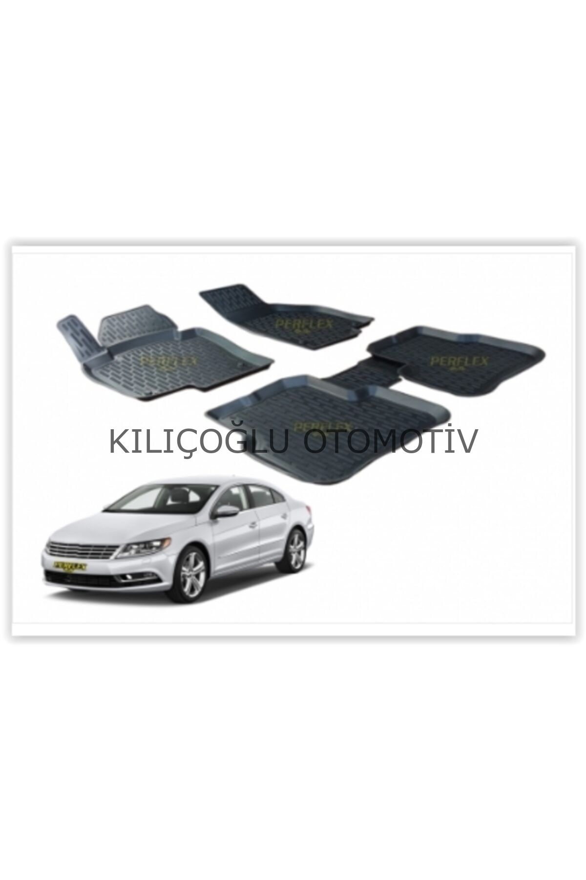 Perflex Pxm-vw34 Paspas 3d X-mat Havuzlu Volkswagen Cc 09 Siyah