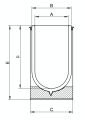 Isotherm Tip 8 C Dewar Kabı 1700 ML