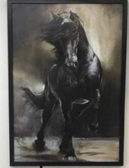 KANVAS AT TABLO 75X105CM