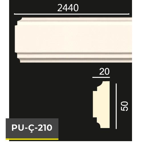 PU-C-210 POLİÜRETAN DEKORATİF ÇITA