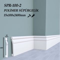 SPR-100-2 Polimer Süpürgelik 15X100X2400mm