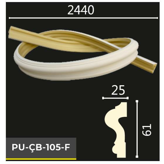 PU-ÇB-105-F Poliüretan Dekoratif Flex