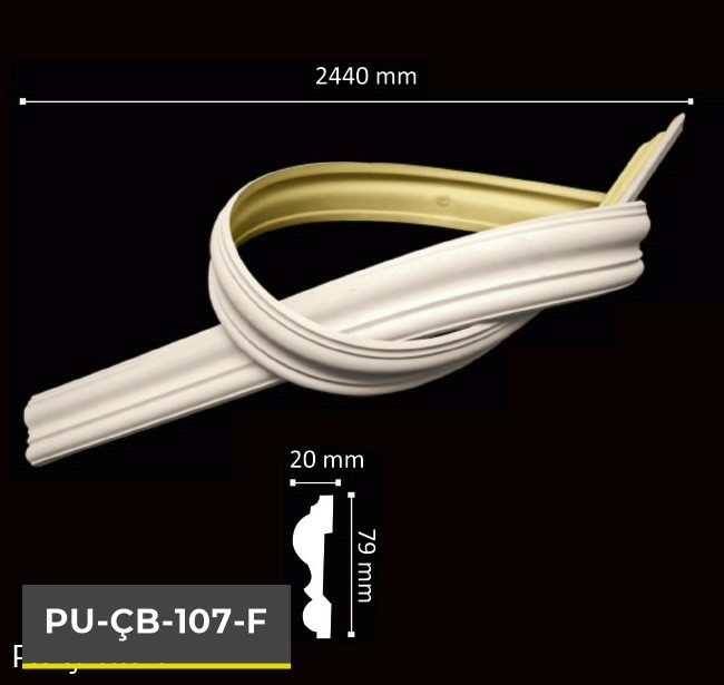 PU-ÇB-107-F Poliüretan Dekoratif Flex