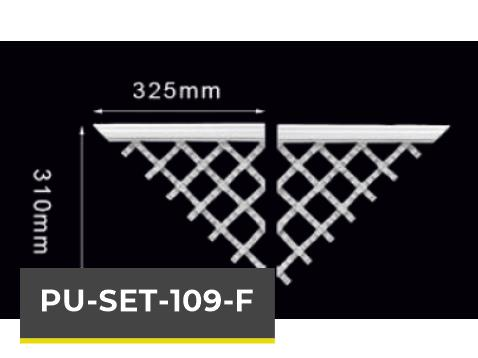 PU-SET-109-F Poliüretan Dekoratif Set