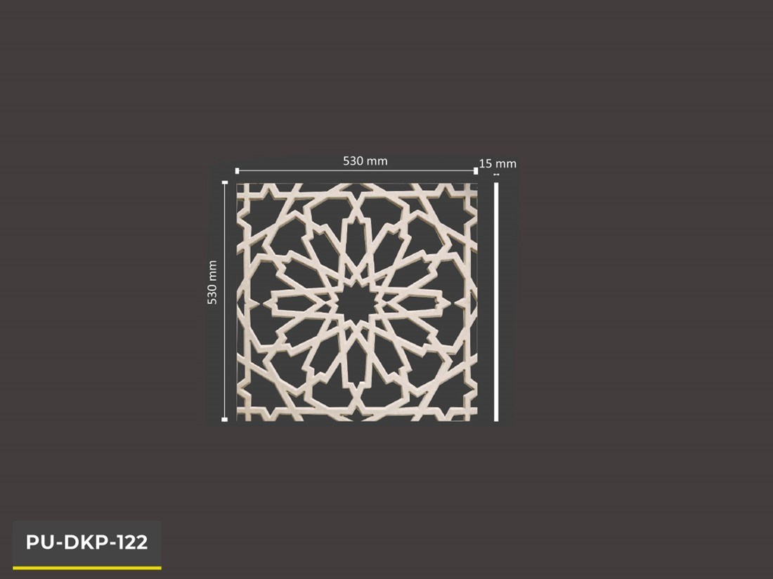 PU-DKP-122 Poliüretan Dekoratif Dekupe