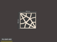 PU-DKP-003 Poliüretan Dekoratif CNC Dekupe