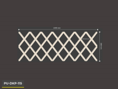PU-DKP-115 Poliüretan Dekoratif Karolaj