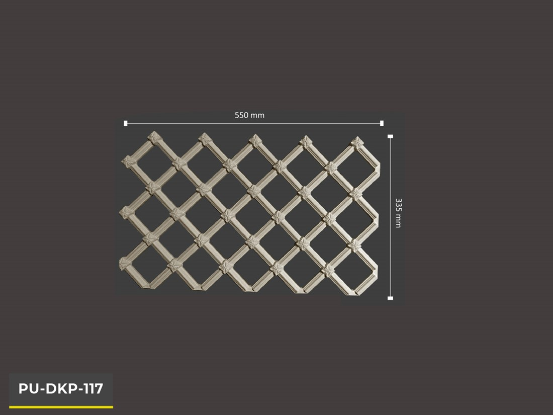PU-DKP-117 Poliüretan Dekoratif Karolaj