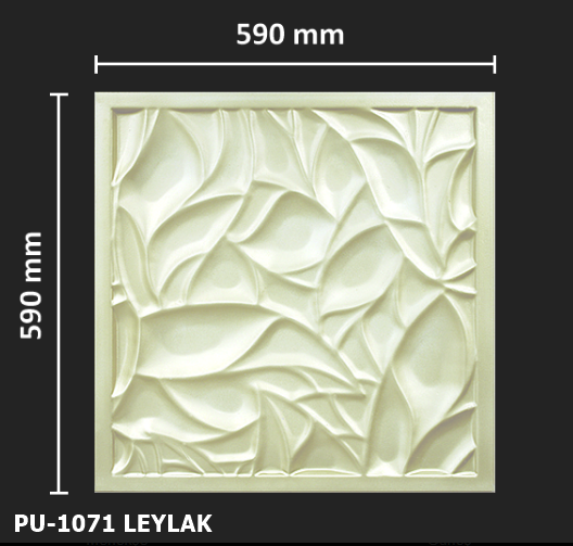 PU-1071-LEYLAK Poliüretan Dekoratif Duvar ve Tavan Paneli