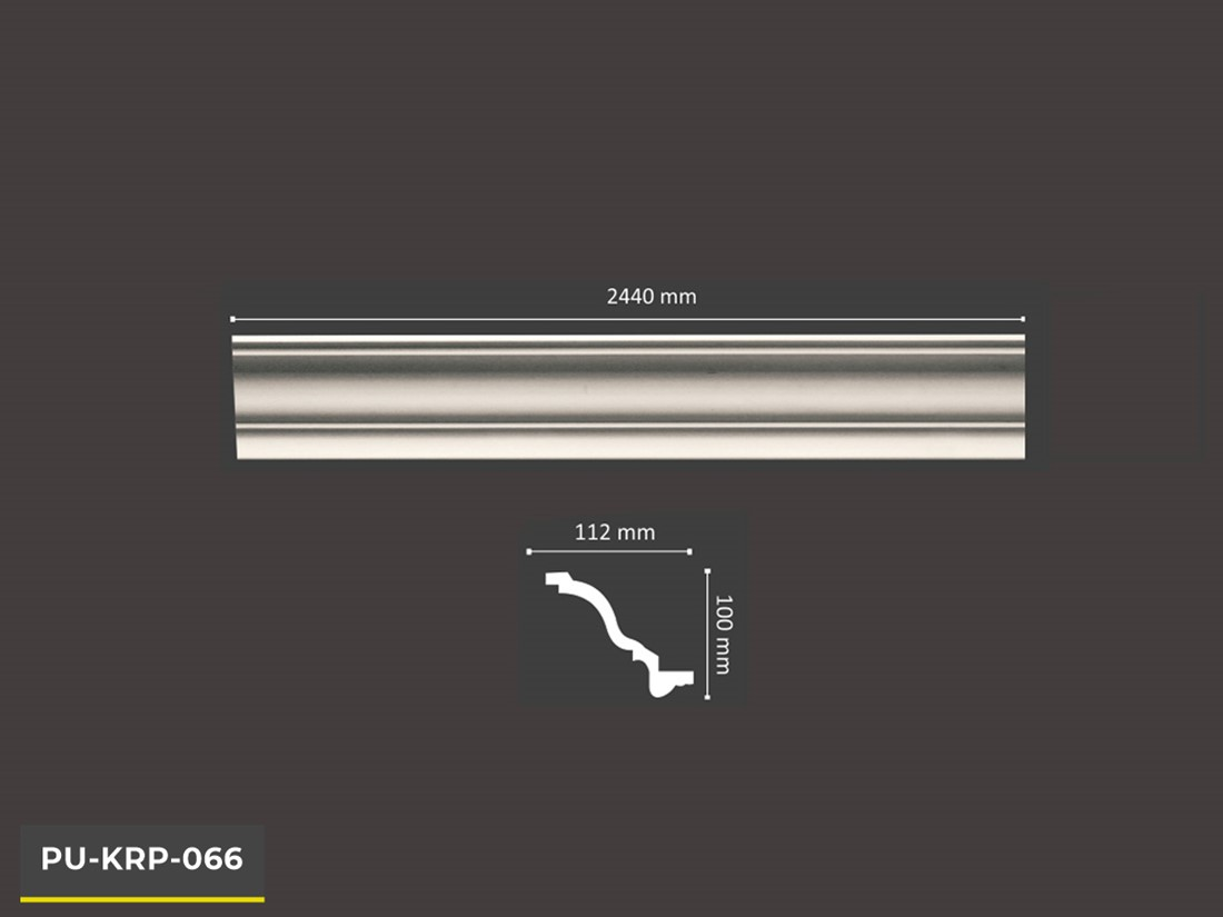 PU-KRP-066 POLİÜRETAN DEKORATİF DESENLİ KARTONPİYER