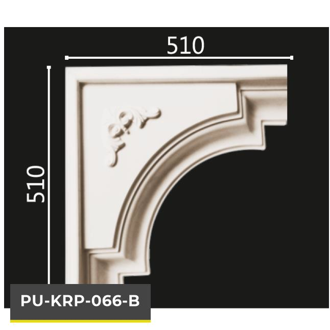 PU-KRP-066-B POLİÜRETAN DEKORATİF DESENLİ KARTONPİYER