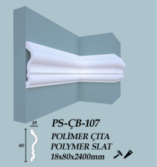 PS-ÇB-107 Polimer Çıta 18X80X2400mm