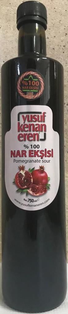 NAR EKŞİSİ 750ML %100 DOĞAL DÜZ ŞİŞE