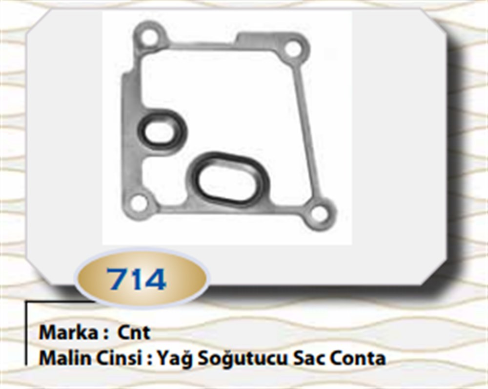 YAĞ SOĞUTUCU SAC CONTA (XS4Q6A728AD)CONNECT 1.8TDCİ 2002-