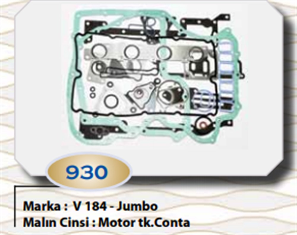 MOTOR TAKIM CONTASI (YARIM) TRANSIT V-184 01-
