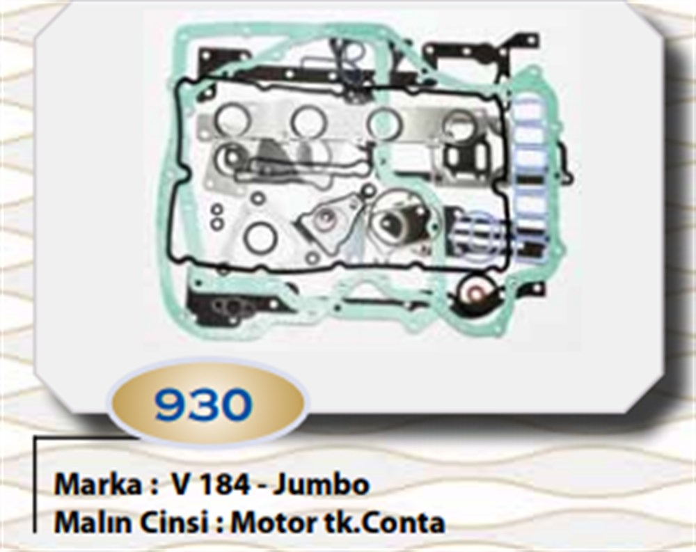 MOTOR TAKIM CONTASI (YARIM) (XS4Q6008AAY) TRANSİT V-184 2001-