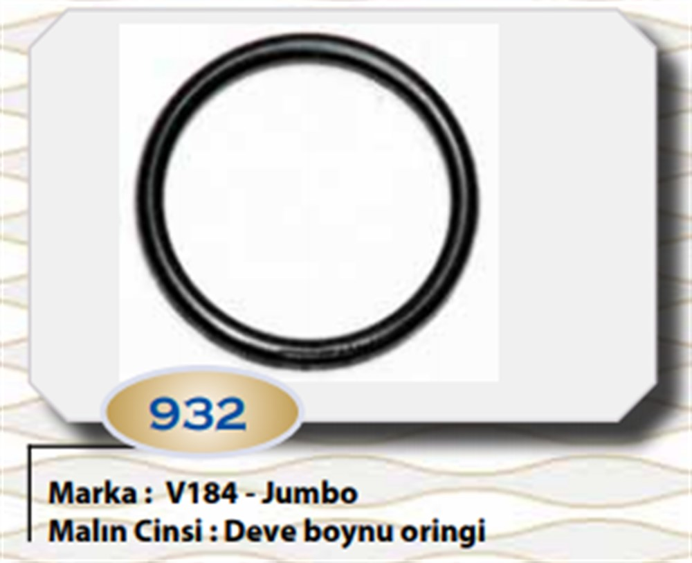 DEVE BOYNU ORİNGİ TRANSİT V-184 2001-