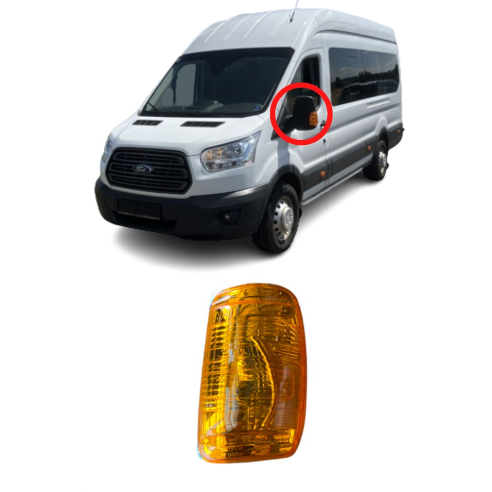 AYNA SINYALI SAG (UZUN SASE)(SARI) TRANSİT V-363
