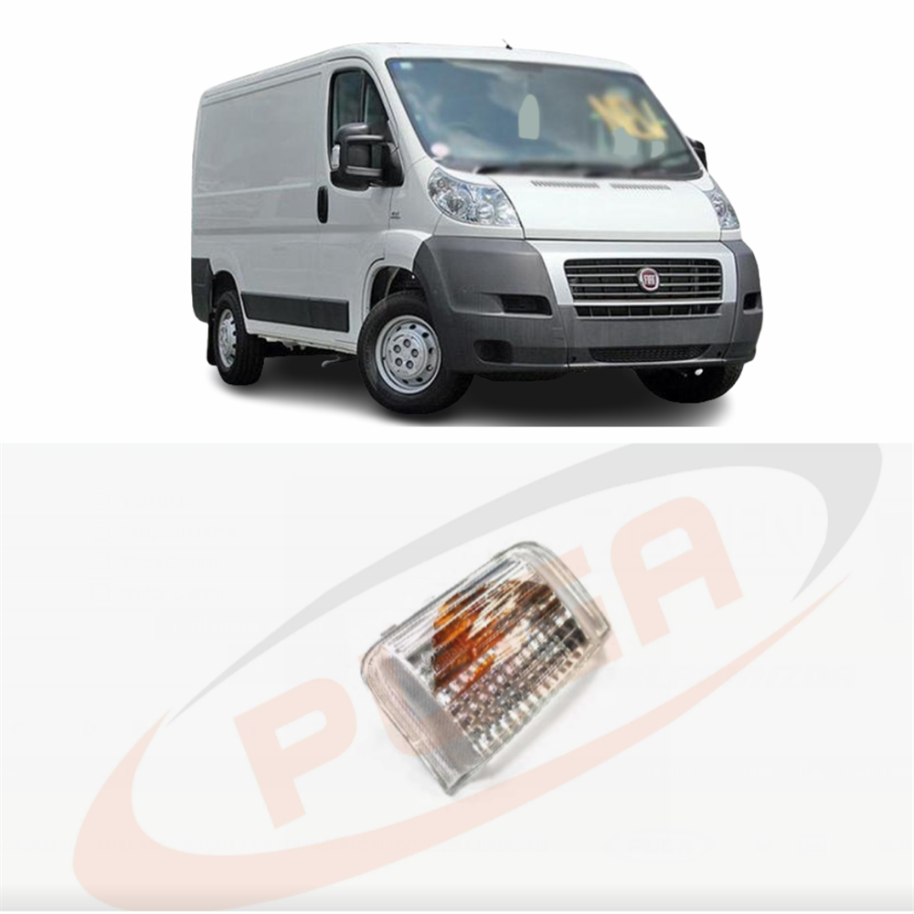DİKİZ AYNA SİNYALİ (SARI) SOL DUCATO III/BOXER III/JUMPER III