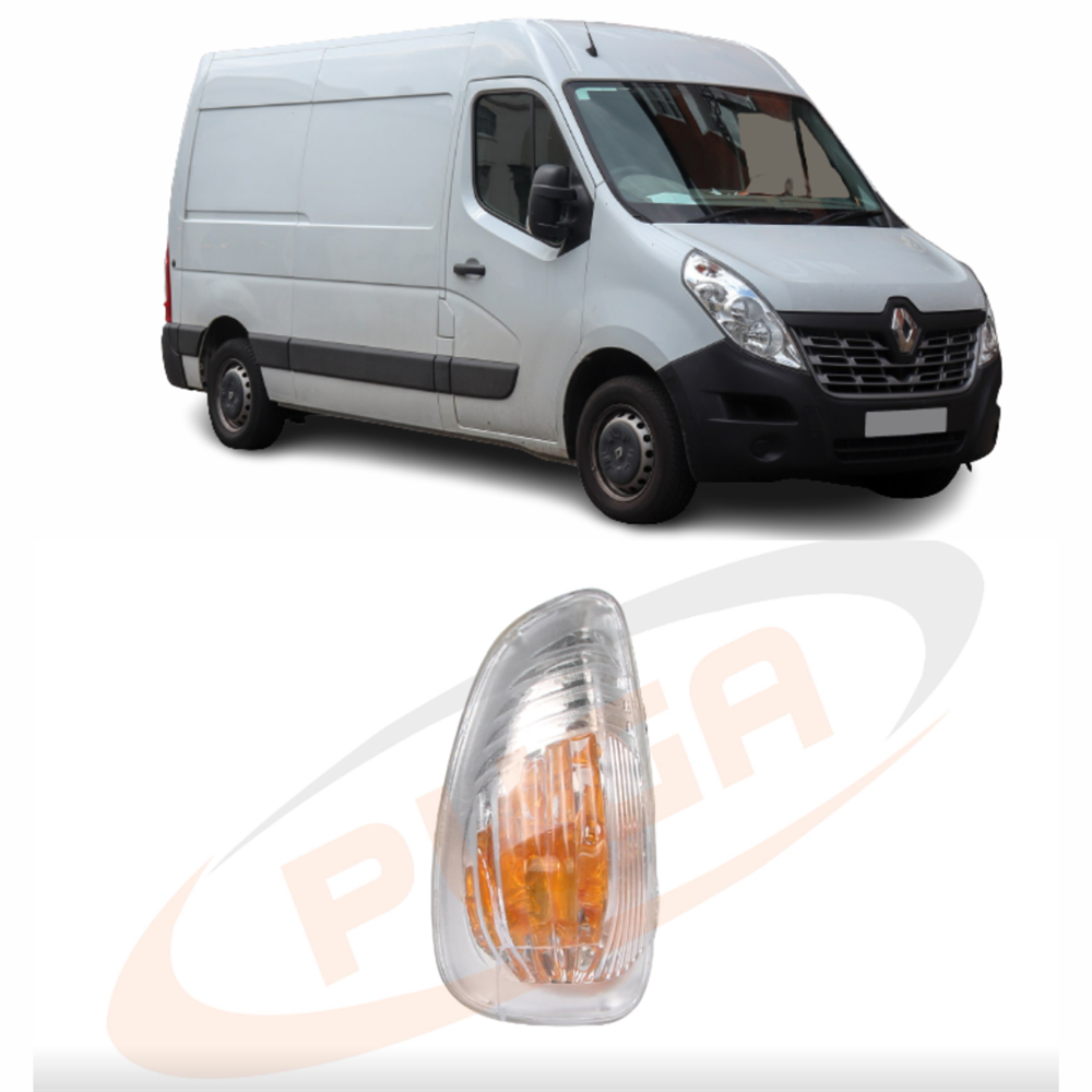 DİKİZ AYNA SİNYALİ SOL (SARI) RENAULT MASTER III 2010-