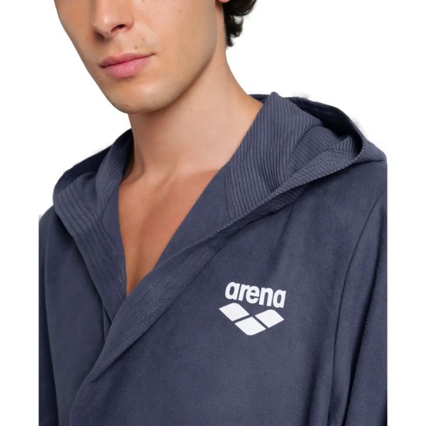 ARENA UNISEX YETİŞKİN BORNOZ LACİVERT ZEAL ROBE 009032710