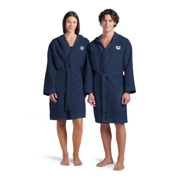 ARENA UNISEX YETİŞKİN BORNOZ LACİVERT COMPACT MICROFIBER ROBE 009034710