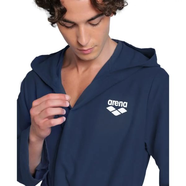 ARENA UNISEX YETİŞKİN BORNOZ LACİVERT COMPACT MICROFIBER ROBE 009034710