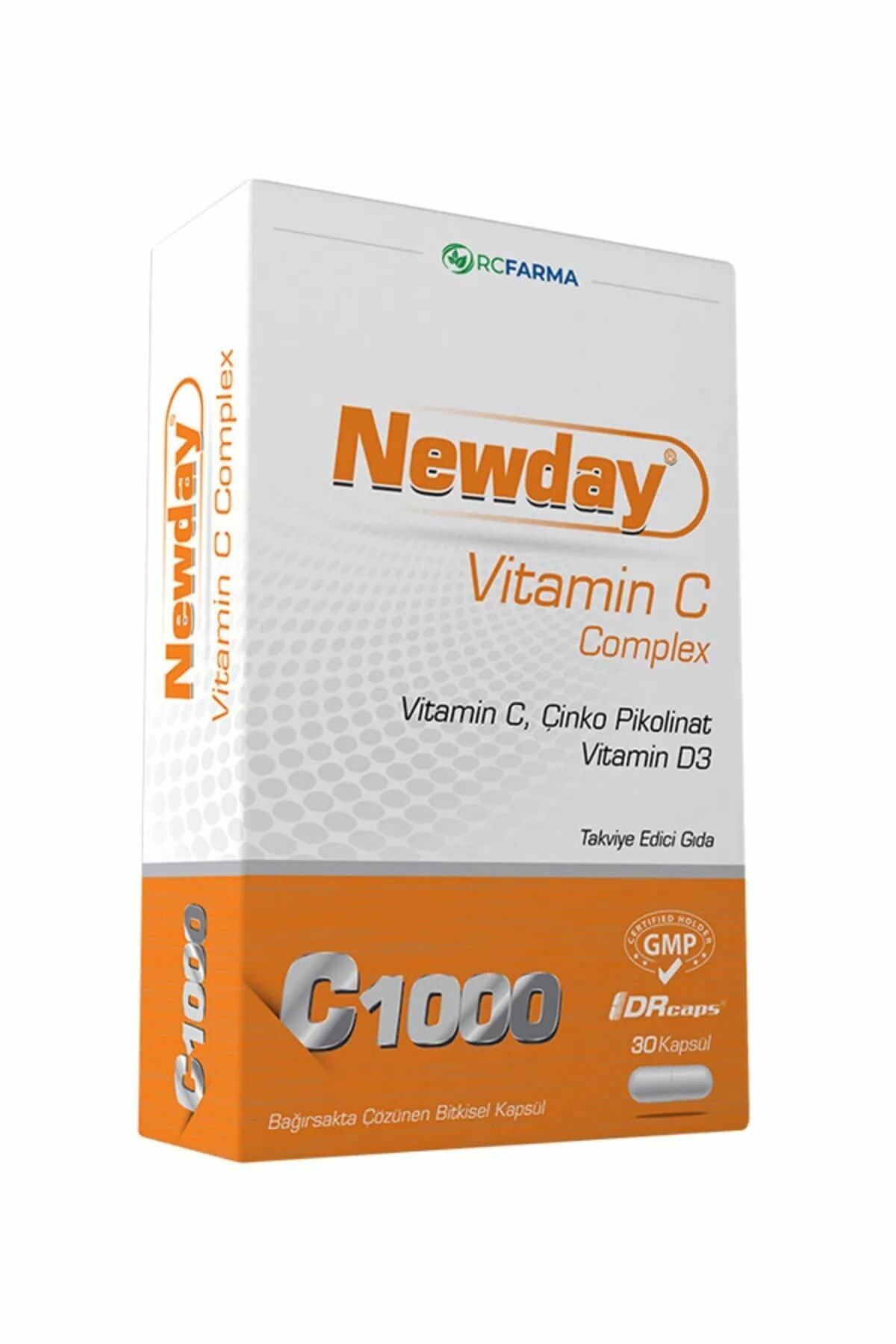 Newday Vitamin C Complex 30 Kapsül