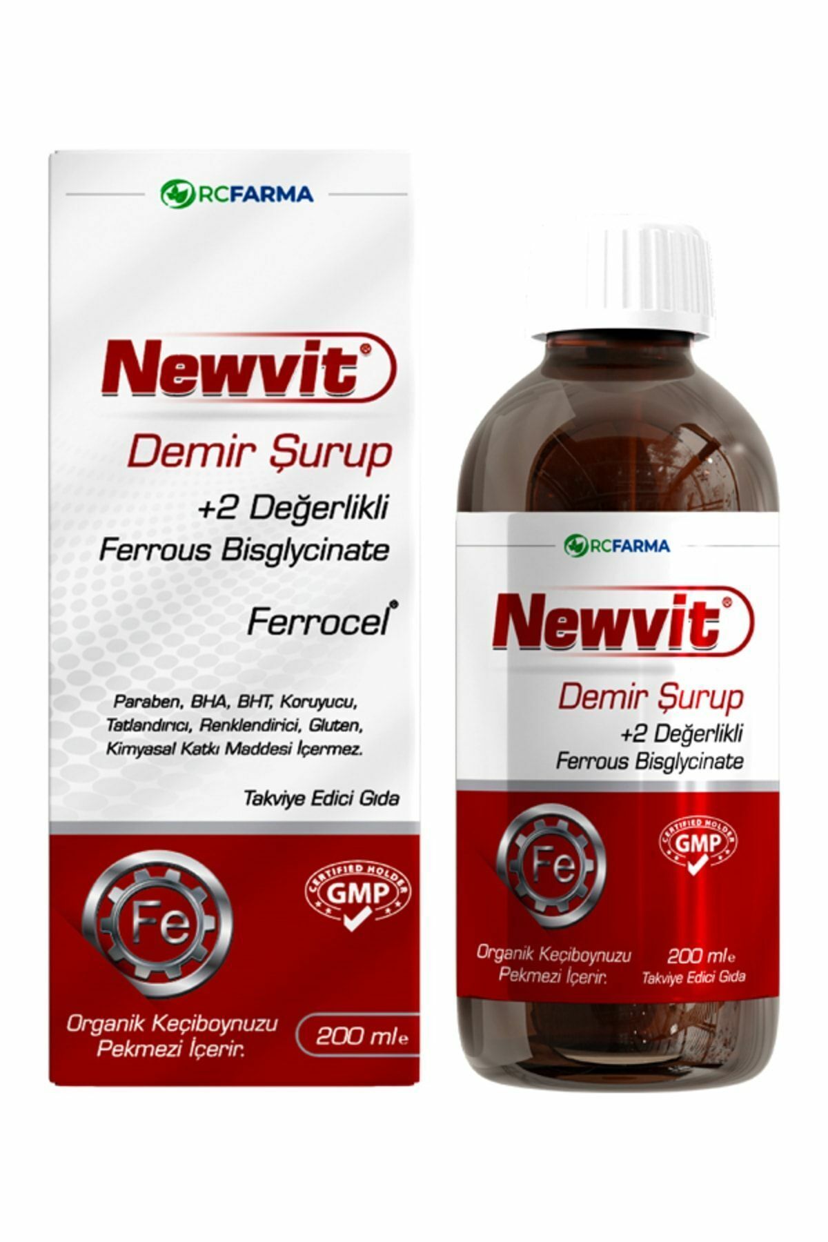 Newvit Demir Şurup 200ml