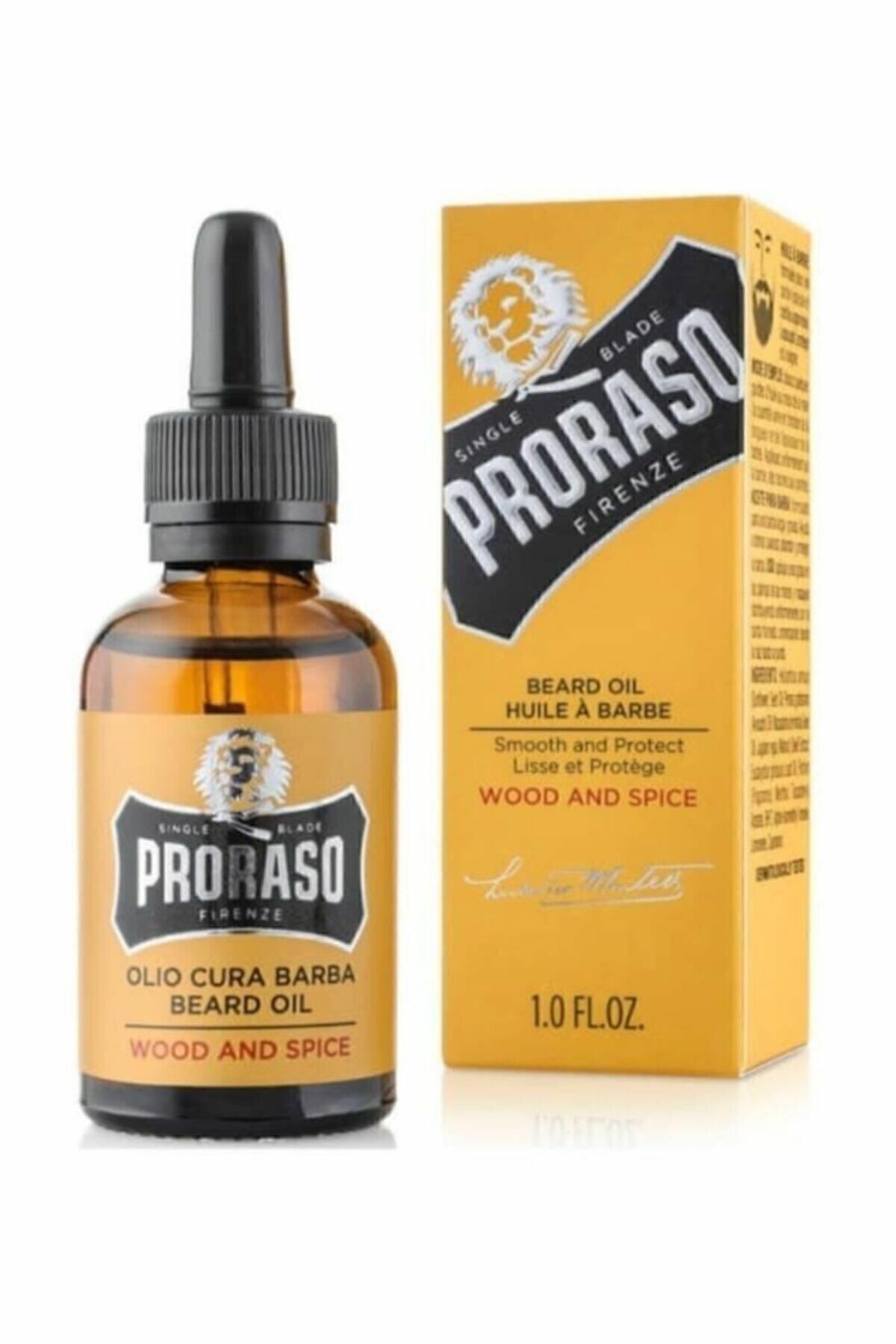 Proraso Bread Oil Sakal Bakım Yağı Wood Spice 30ml