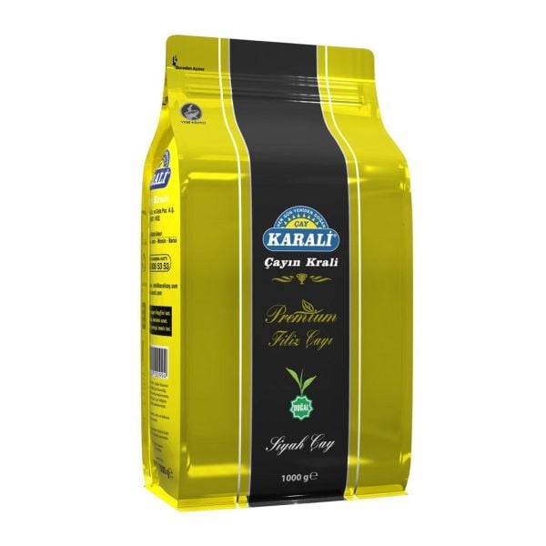 Karali Premium Filiz Dökme Çay 1000 Gr  x 12 Adet (Koli Bazlı)